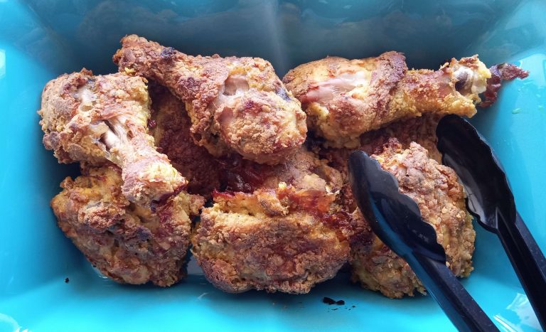 Spicy Oven Fried Chicken